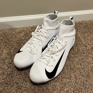 Men's Nike Vapor Untouchable Pro 3 Football Cleats AQ8786-101  Sz 12 Wide